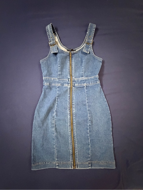 Haute Monde Dresses & Skirts - Haute Monde Royal Blue Denim mini dress